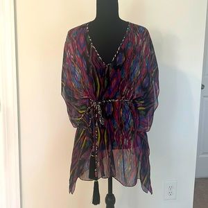 Matthew Williamson, 100% silk chiffon top